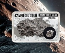 Campo del Cielo Iron Meteorite – Authentic Space Rock, Certified and Historical  picture
