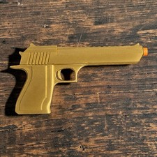 Deadpool Gold Desert Eagle Prop Replica, Consafe Plastic Cosplay & Display picture