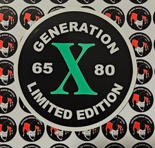 Gen X Limited Edition Generation X Vinyl Sticker picture