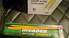One Dozen 12 Vintage Wallace 511 Invader Pencils 2 2/4 (2.5) Brand New Old Stock picture
