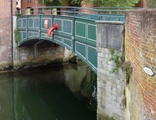 PHOTO  COSLANY BRIDGE NORWICH BY JAMES FROST 1804 MAKING IT THE CITY'S EARLIEST picture