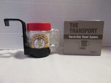 Planters Mr. Peanut Munch 'N Go The Transport 2-In-1 Travel Mug System Vintage picture