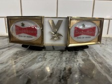 Vintage Budweiser Beer Sign Lighted Bar/Cash Register Topper , 1960s - 1970s picture