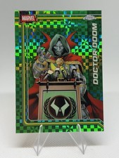 Topps Marvel Chrome 2026 Dr Doom /99 Green X Fractor Color Match Doomsday picture