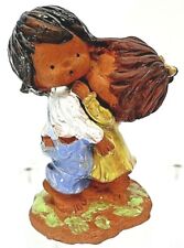 Vintage Redware Napcoware Figures Kissing Hugging Boy Girl 5