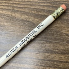 VTG Adtech Industries 3/8” Thick Advertising Pencil Unsharpened Glenolden PA picture