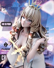 Crown (Naked King & Beach Skin) | NIKKE | UNPAINTED | 1/8 Scale Resin Kit | picture