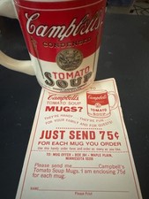 Vintage collectible 1960’s Campbell's Tomato Soup Coffee Mug picture