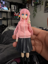 16CM Bocchi The Rock Gotoh Hitori Anime Figure Guitar Girl Model Desktop Decor picture