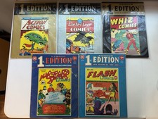 FAMOUS 1ST EDITION TREASURY LOT OF 5 ACTION #1 C-26 C-28 F-4 F-7 F-8 DC BAGGED picture