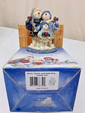 Boyds Bears Snow Dooodes Burry Flurrie Baby Jack Family Ties Figurine 36523 Box picture