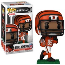 CHAD JOHNSON - CINCINNATI BENGALS - FUNKO POP - BRAND NEW - NFL 79698 picture