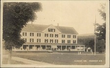 PEQUAKET NEW HAMPSHIRE NH Clement Inn Vintage RPPC Real Photo Postcard picture