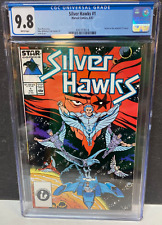 Silver Hawks #1 CGC 9.8 First Appearance 1st Print Marvel Comic Book 1987 NM picture