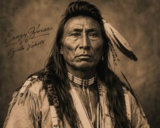 pt244 Crazy Horse Chief Native American 