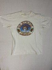 Vtg 70s GRATEFUL DEAD BERTHA Tour T-Shirt Skeleton Tee RARE picture