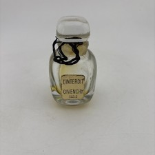 Rare Vintage Givenchy L’Interdit Parfum France Glass Bottle 1957 Era picture