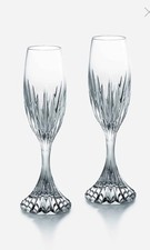 2 BACCARAT CRYSTAL MASSENA 8.5