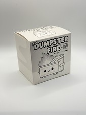 100% Soft DIY Dumpster Fire Vinyl Figure Blank Customizable NEW Never Opened picture
