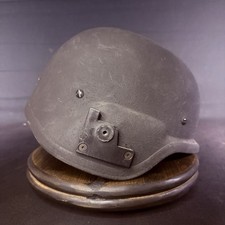 Gentex 3A Helmet PASGT Size Small IIIA Ballistic Bulletproof Black ACH Military picture