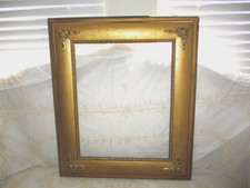 Antique Victorian Ornate Gold Wood Frame 28 x 24 fits 16 x 20 picture