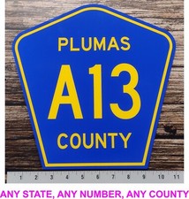 County Highway Road Sign - Personalized just for you Any County & Number picture