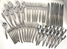 Vintage PACE G Gorham Stainless Flatware Set 52 pieces picture