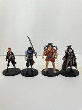 One Piece Figure Set of 4 Authentic Collectible Anime Toys  Oden Roger Marco picture