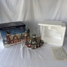 Vintage Carole Towne Collection The Olde Barn Christmas Village Decor picture