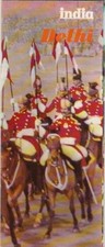 Delhi India Vintage Brochure 1973 1970s picture