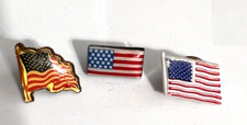 US Flag Pin Lot Small USA Pin Lot 1/2 inch picture