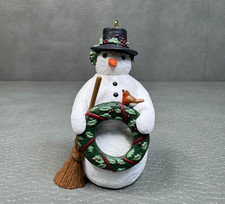 Hallmark 1996 Christmas Snowman Christmas Ornament picture