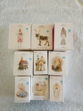 Lot of 9 Hallmark Keepsake Ornaments 2009, 2013 picture