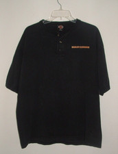 Harley-Davidson I Got Mine At Milwaukee...Henley T-Shirt, XL, Vintage, pre-owned picture