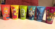 Jack In The Box Glow In The Dark Cups The Simpsons Tree House Of Horror picture