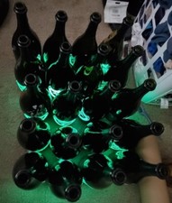 4EMPTY Dom Perignon Luminous Light-Up Champagne Bottle 2004 750ml. GREEN LIGTH L picture