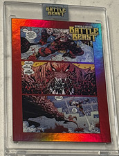 2026 Keepsake Battle Beast Spotlight Series Comic #2 - ORANGE HOLOFOIL - 3/15 🔥 picture