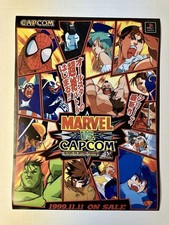 Marvel Vs Capcom JP Poster 18x24” capcom cps2 arcade wall Print picture