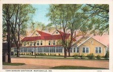 MARTINSVILLE IN INDIANA COHN BARNARD SANITARIUM 1933 VINTAGE POSTCARD 092425 U picture