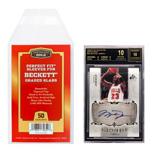 2500ct Perfect Fit Graded Card Sleeves - Beckett Size picture