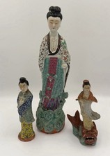 3-piece Facimille Rose  Late Qing / Early Republic Period, Double China Export  picture