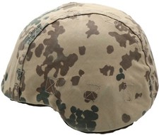 Medium (55-57) German Bundeswehr Tropical Flecktarn Helmet Cover Snow Reversible picture