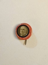 1920 Warren Harding for President Red Pin Back Button 1/2 In Campaign History picture