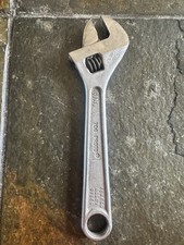 Vintage Proto 706 6” Adjustable Wrench Forged Alloy Steel Made in USA picture