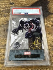 2022 UpperDeck MarvelBeginnings - Venom 2011 Marvel Buy Back - PSA 7 BookEnd /10 picture