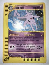 Espeon - H9/H32 Aquapolis 2001 - E-Reader WOTC HOLO - Pokemon TCG picture