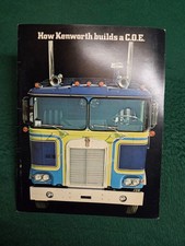 1974 KENWORTH CAB-OVER Vintage Dealer Sales Brochure  Builds a C.O.E picture