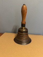 WWII ARP Hand Bell G &J 1939 , Air Raid Patrol , Warning .all Clear picture
