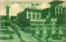 Fiesole Italy Hotel Aurora Postcard Unused (32467) picture
