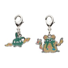 Pokemon Trubbish Garbodor Metal Charm Set Japan NEW picture